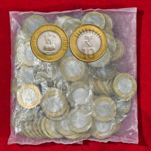 Scarce 10 Rupees 2011 Bombay Mint Sealed Packet