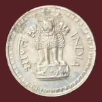 1 Rupees 1970 Bombay Mint Extra Rare Coin