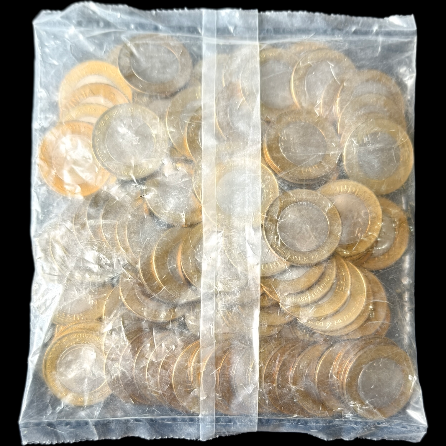 10 Rupees Lala Lajpat Rai Hyderabad Mint Sealed Packet of 100 Coins