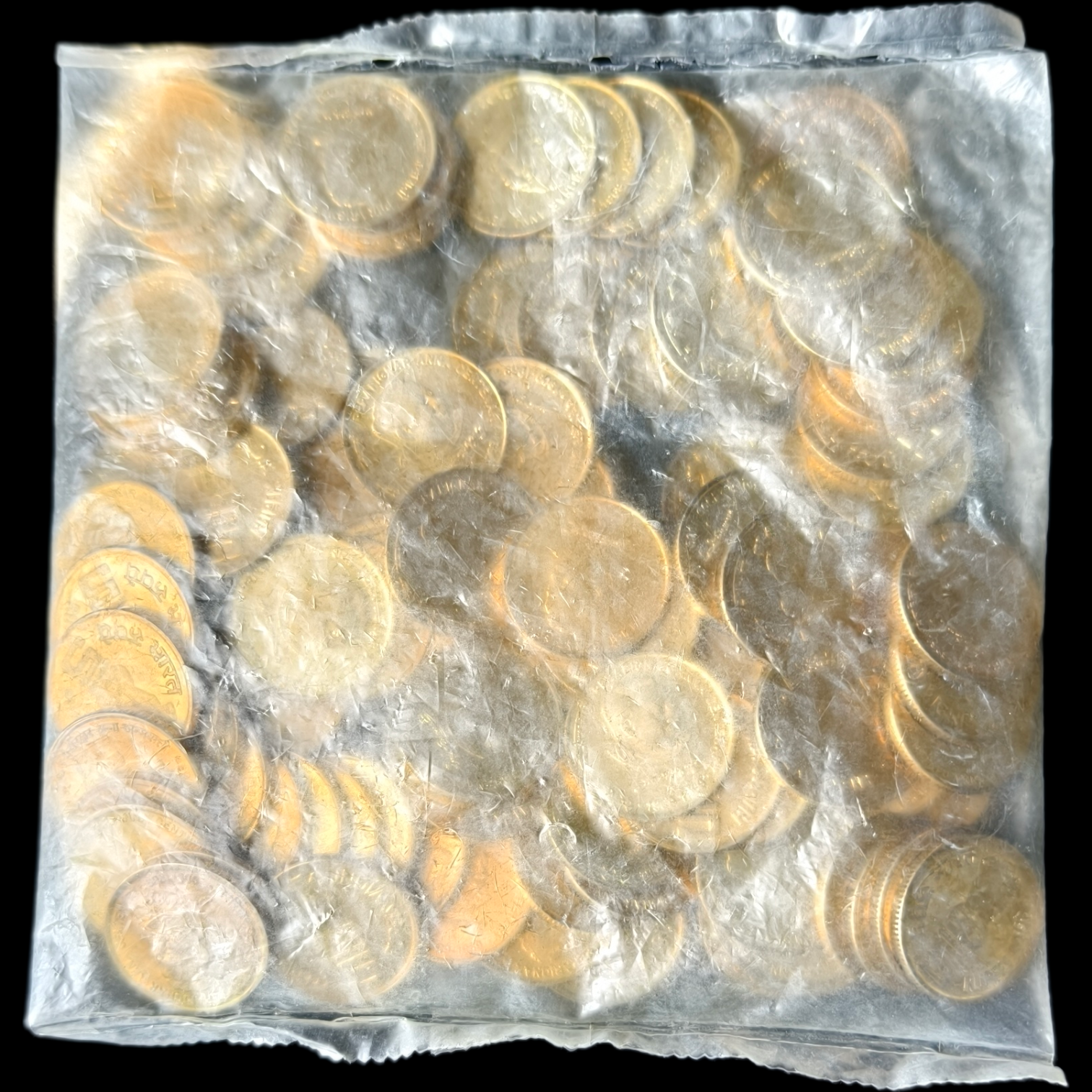 Rare 5 Rupees Pararignar Anna Bombay Mint Sealed Packet of 100 Coins