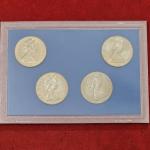 1981 Isle of Man Edinburgh Crowns 4 Coins Set