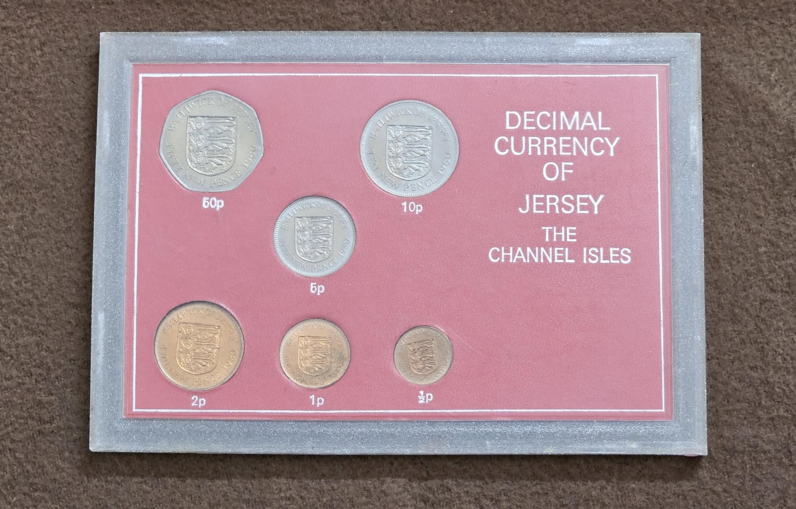 Decimal currency of Jersey The Channel Isles