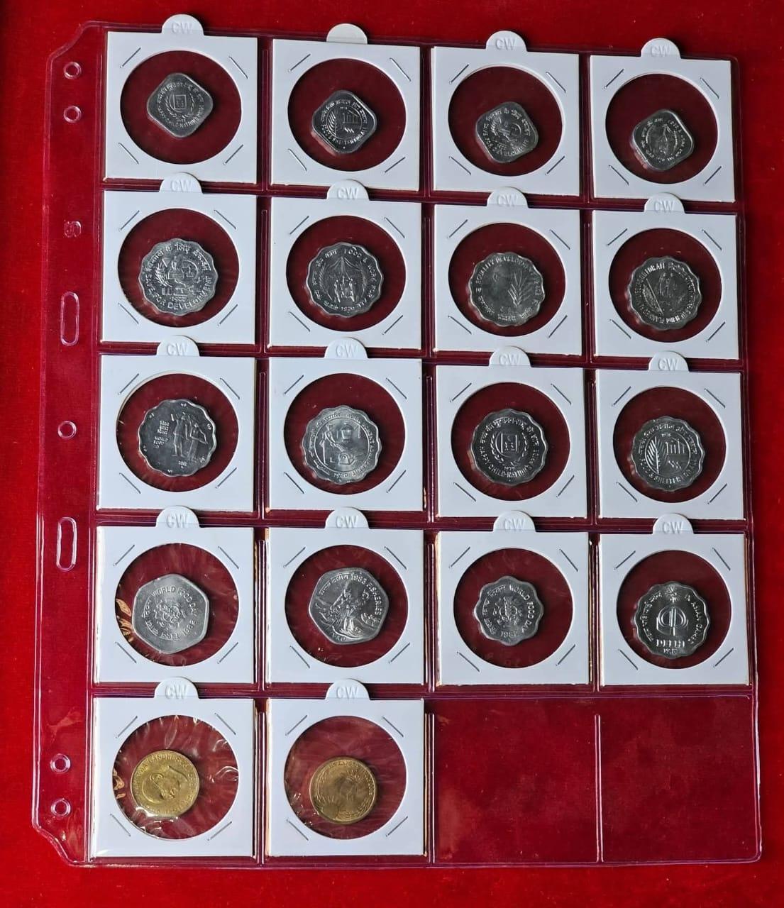 5-10-20 Paise set of 18 Gem UNC Coins