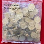 Scarce 5Rs Civil Aviation Bombay Mint Sealed Packet