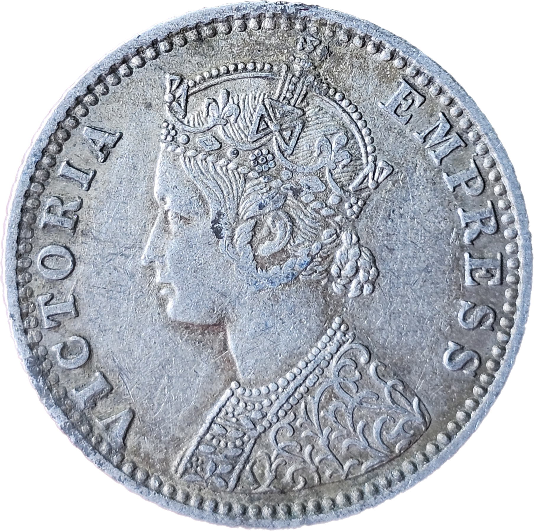 1/4 Rupees Victoria Empress 1889