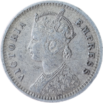 1/4 Rupees Victoria Empress 1894