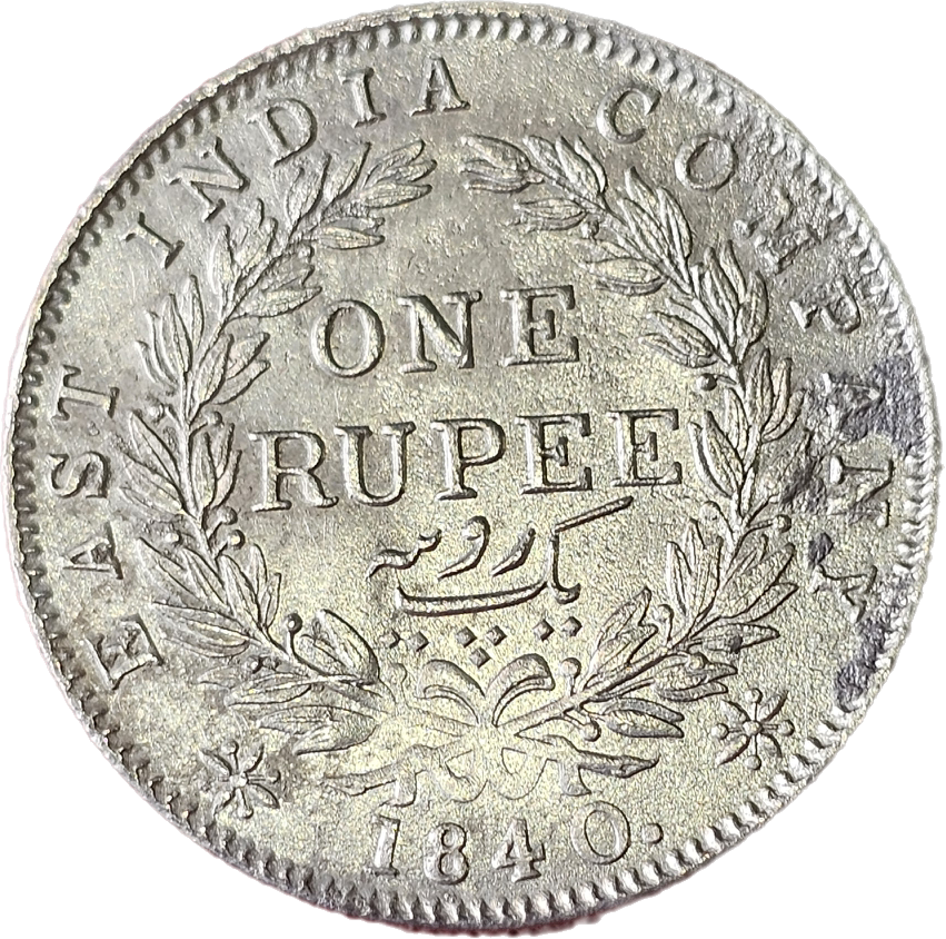Scarce Victoria Queen 1840 Silver Coin