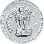 Scarce 1Rs 1972 Bombay Mint Proof Coin