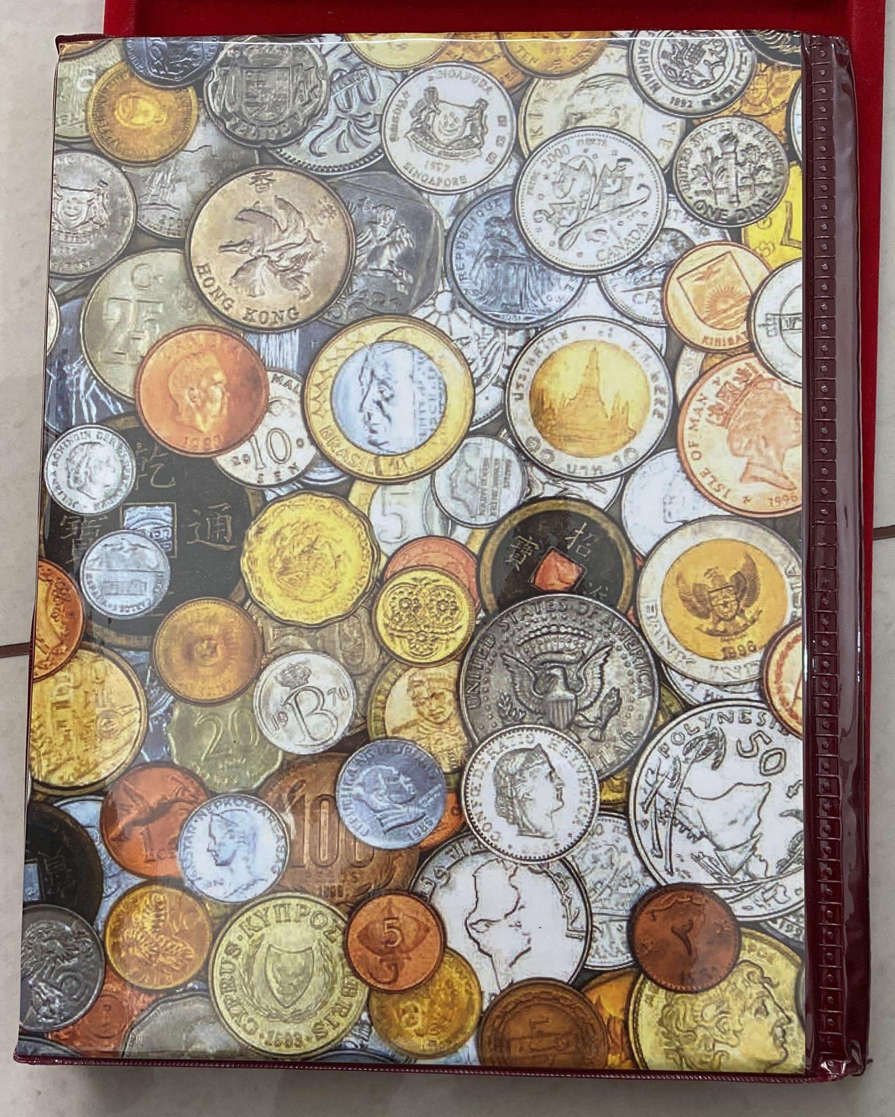 Coin Album 200 Pocket for Coins Collection - Big Size Album
