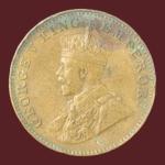 One Quarter Anna 1936 Coin