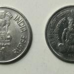 1 Rupee - 8TH WORLD TAMIL CONFERENCE - SAINT TIRUVALLUVAR- 1 No - UNC