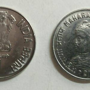 1 Rupee - MAHARANA PRATAP 1540 - 1597- 1 No - UNC