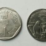 1 Rupee - RAINFED FARMING (F A O Series)- 1 No - UNC