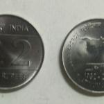 2 Rupee - Indian Air Force Platinum Jubilee- 1 No - UNC