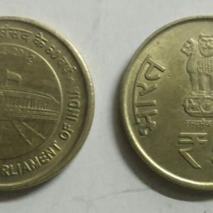 5 Rupee - 60 years of Commonwealth- 1 No - UNC