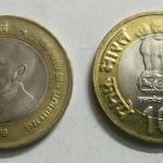 10 Rupee - Homi Bhabha Birth Centenary Year 2008-2009- 1 No - UNC
