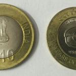 10 Rupee - 60 years of Coir Board- 1 No - UNC