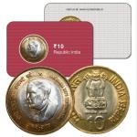 Homi Bhabha Brith Centenary ATM card Rs.10 (Pvt)