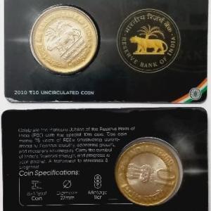 Reserve Bank Of India ATM card Rs.10 (Pvt)