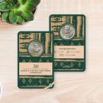 50 Years Of Khadi & Village Industries Commission   ATM card Rs.5 (Pvt)