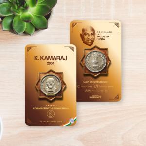 K. Kamaraj -2004 ATM card Rs.5 (Pvt)
