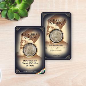 Dadabhai Naoroji -2002 ATM card Rs.5 (Pvt)