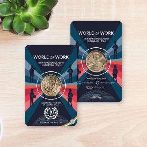 World  OF Work  The International Labour Organization -1994  ATM card Rs.5 (Pvt)