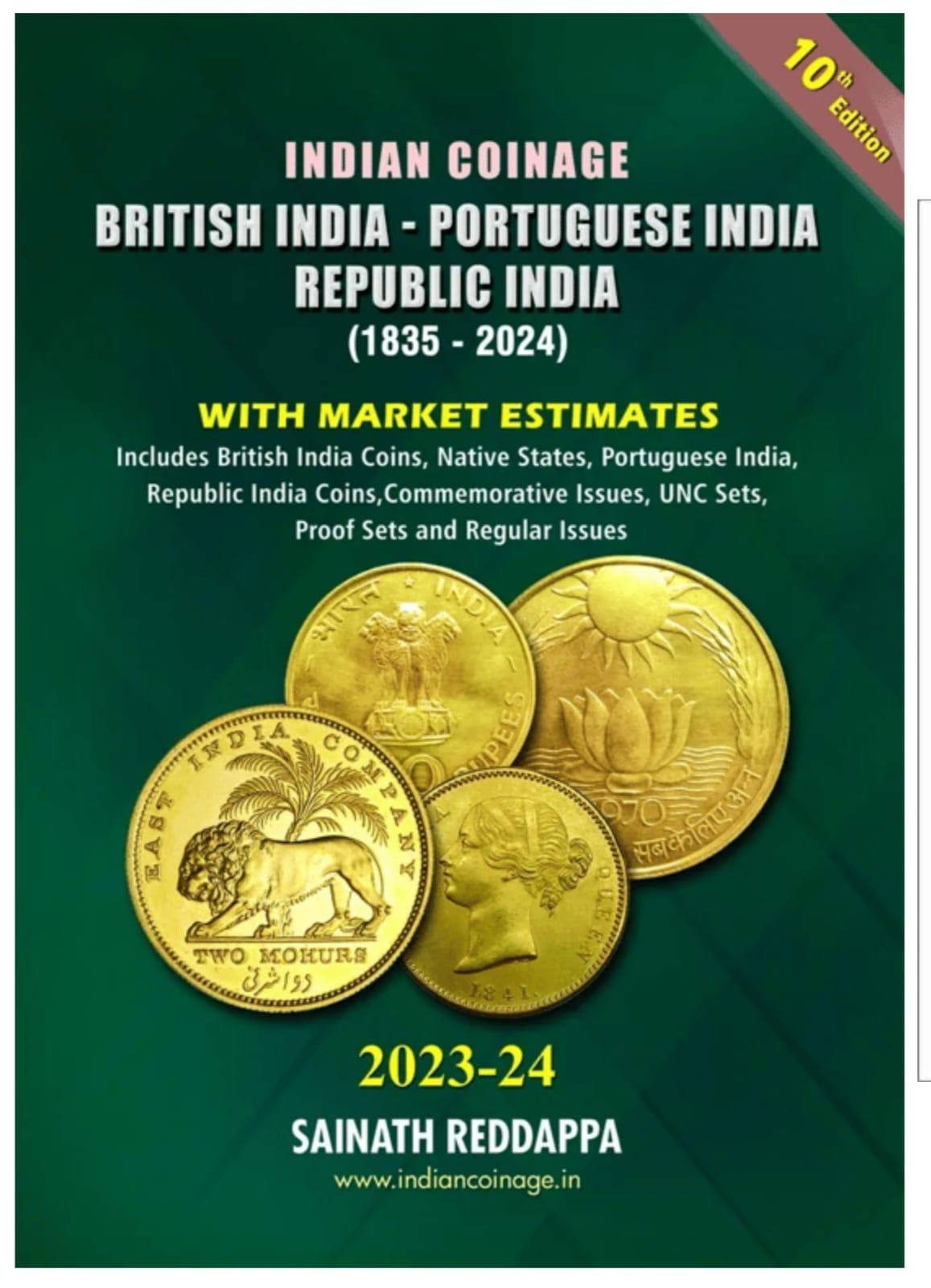 Indian Coinage book by Sainath Reddappa