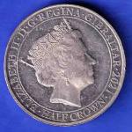 Elizabeth ii D.G Regina Gibraltar 2021 Half crown HSK52