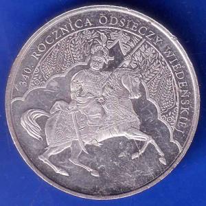 SIC MUNITA TUTIOR 340. ROCZNICA ODSIECZY WIEDENSKIEJ  WORLD COIN  ANH2966