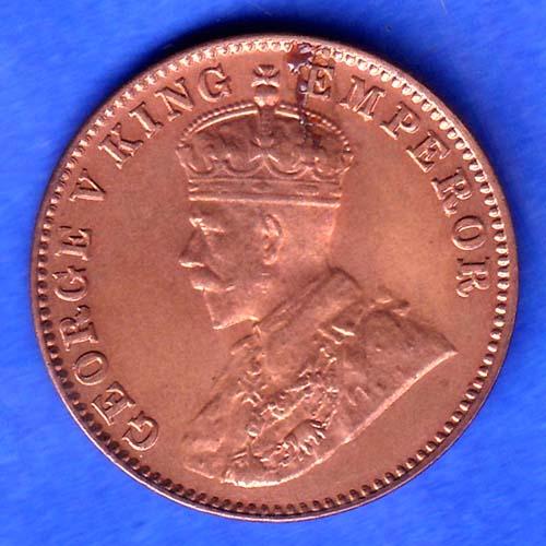 British india 1936 BOMBAY MINT George v one quarter anna copper coin SK914