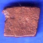 ancient cetral india copper punchmark ujjainy symbols on coin SK971