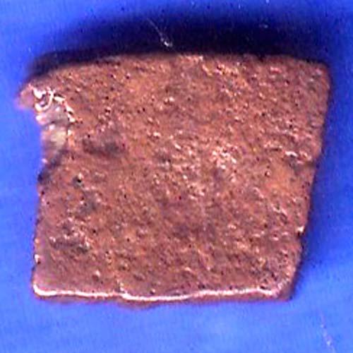 ancient cetral india copper punchmark ujjainy symbols on coin SK971