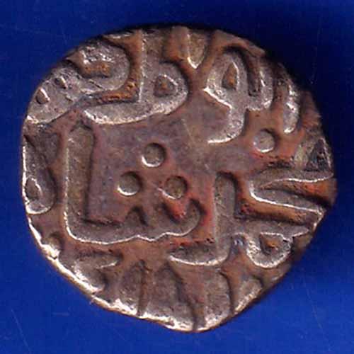 DELHI SULTAN TUGHLOUQUE SHAH 6 GANI COIN ANH1564