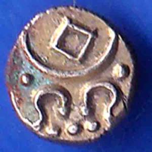 TRAVANCORE STATE Ayilyam Thirunal Rani Gouri Lakshmi Bayi Fanam ANH3364