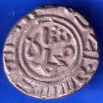 Delhi Sultan Muhammad Shah 6 Gani copper Coin ANH2019