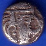 Ancient India Vallabhi Dynasty Kings Poratrait silver coin ANH1369