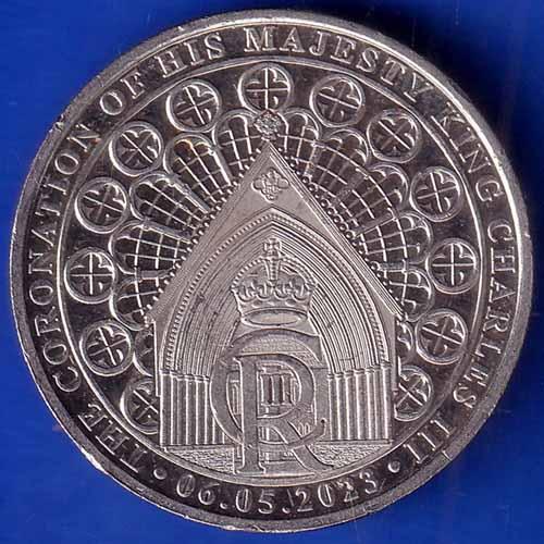 Gibraltar 2023 CHARLES III D.G. REX.F.D. HALF CROWN RARE COIN ANH1264