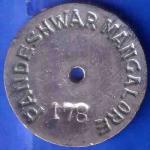 bank token: Corporation Bank Pandeshwar Mangalore Token ANH3138