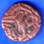 Ancient India Raja Raj Chola Chola Octopus Man Coin ANH3142