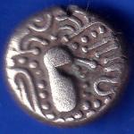 Ancient India Gadhaya Dynasty King Portrait Coin ANH768