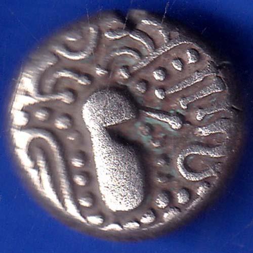 Ancient India Gadhaya Dynasty King Portrait Coin ANH768