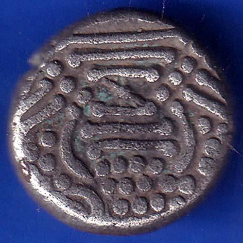 Ancient India Gadhaya Dynasty King Portrait Coin ANH768