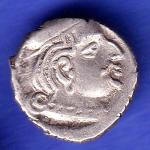 Ancient India Kshtrap Dynasty Kings Portrait Silver Coin SK518