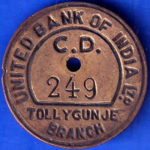TOKEN : UNITED BANK OF INDIA LTD.TOLLYGUNJE BRANCH ANH1077