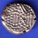 ANCIENT INDIA GADHAYA DYNASTY KING PORTRAIT COIN HSK289
