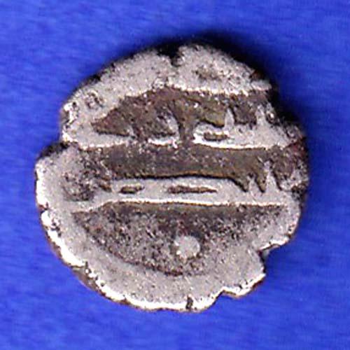 AMIR OF SINDH DAMMA RARE SMALL SILVER COIN HSK474