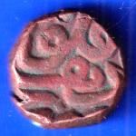 MUGHALS AKABAR ONE DAM COPPER COIN ANH2973