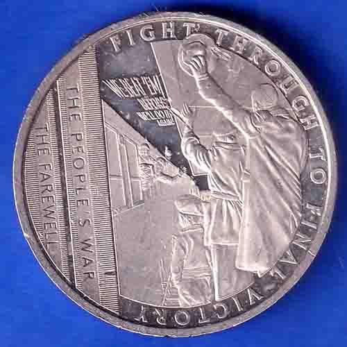 ELIZABETH II DEI-GRA REGINA. GIBRALTAR 2021 half  CROWN NOVEM DECENNIIS COIN ANH3372