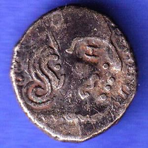 ANCIENT INDIA GUPTA DYNASTY KUMAR GUPTA KINGS PORTRAIT SK138